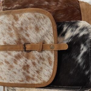 Myra Bag Cowhide Backpack New With Tags
